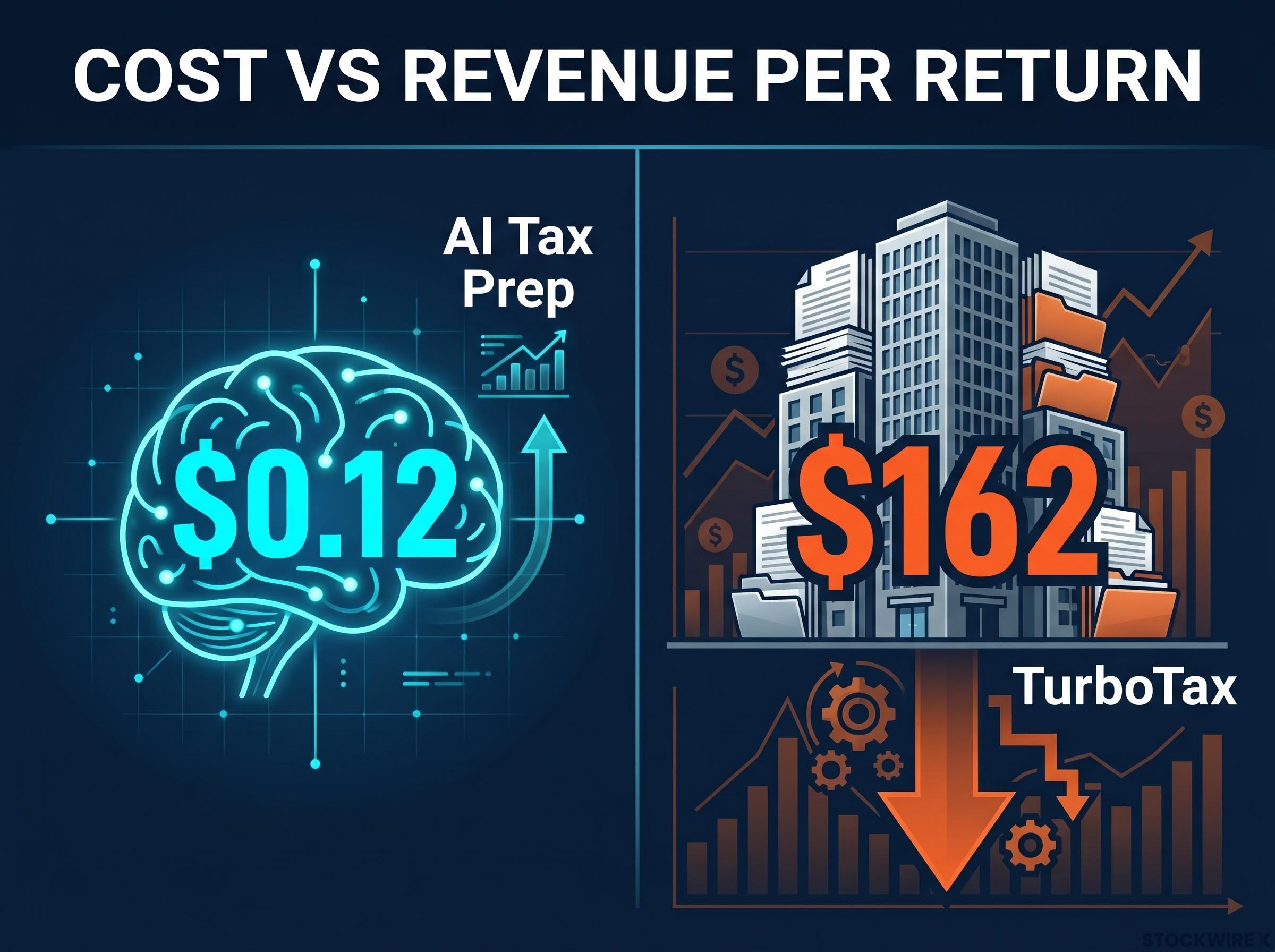 AI vs. TurboTax: The Disruptive Cost Gap