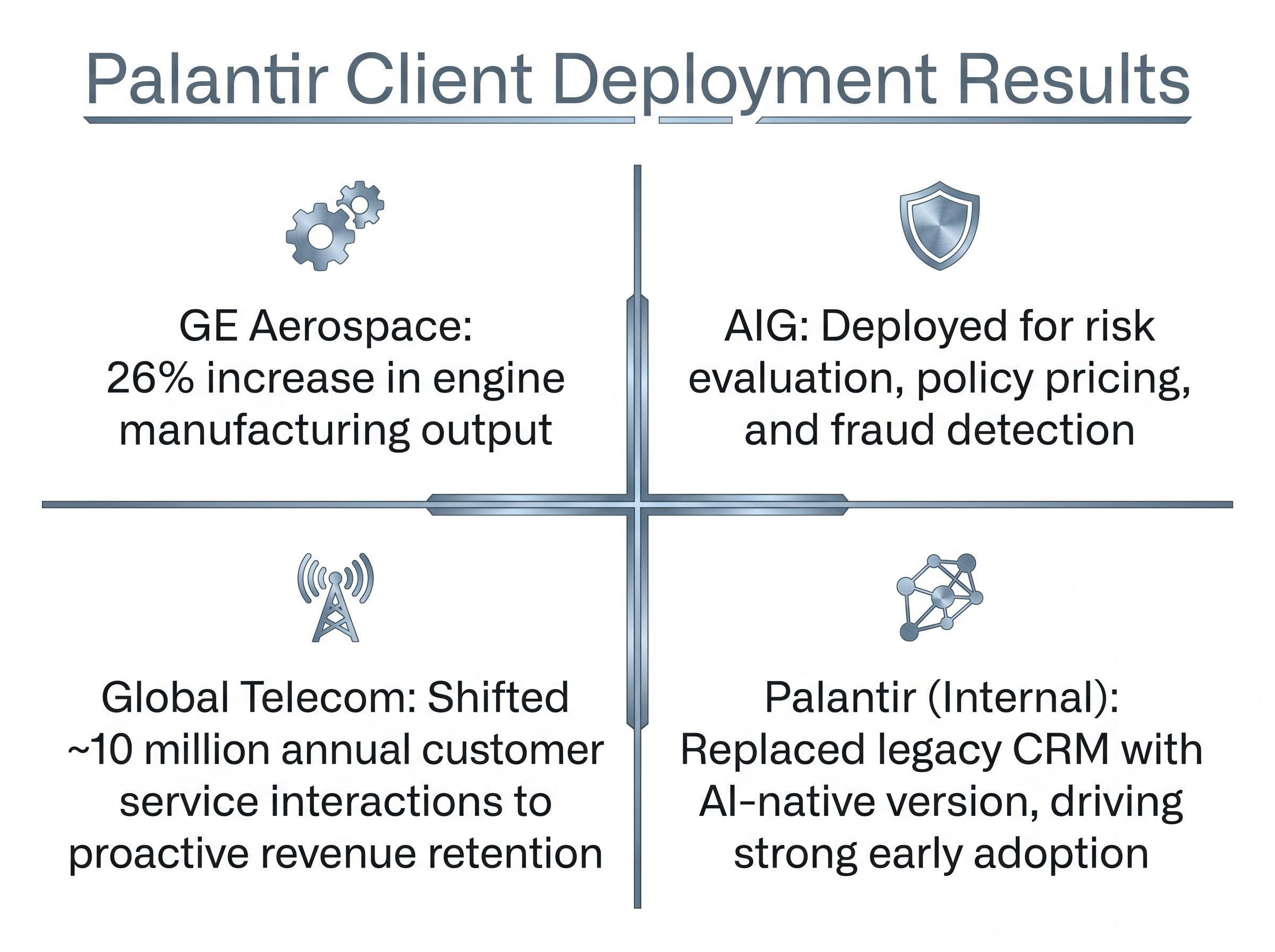 Palantir Enterprise Ontology Layer Outcomes