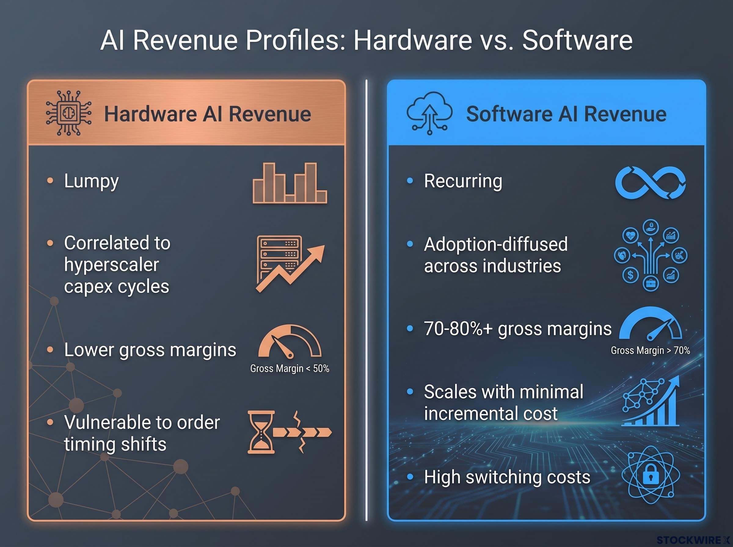 AI Revenue Models: Hardware vs. Software