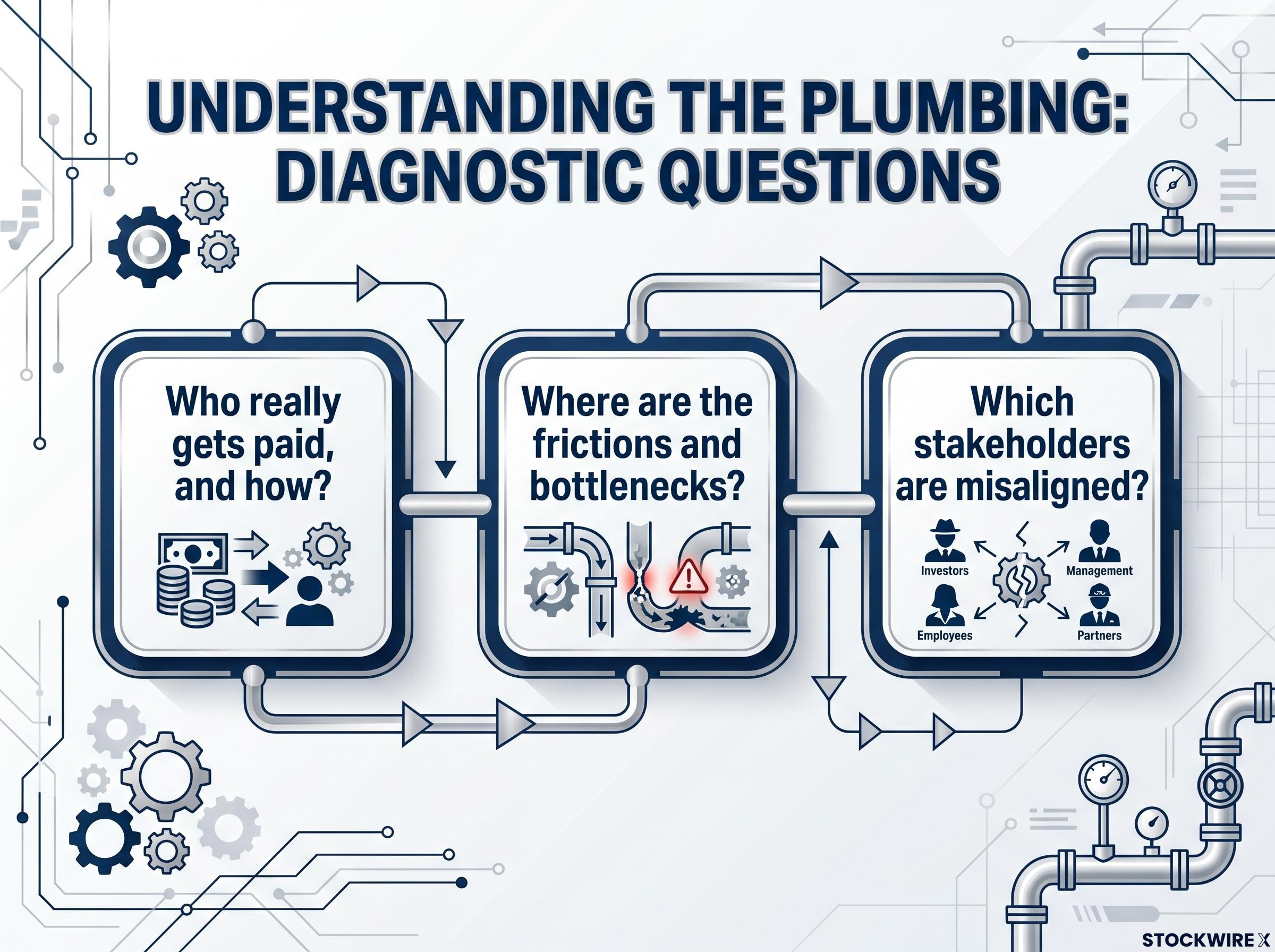 3 Diagnostic Questions for Understanding Market Plumbing