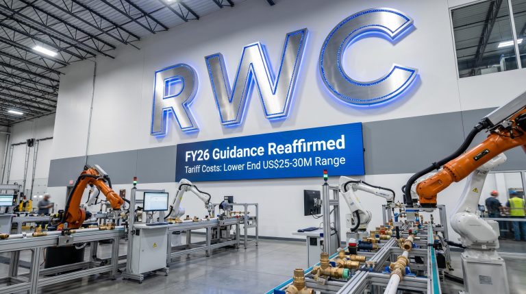 Reliance Worldwide Reaffirms FY26 Guidance as Tariff Costs Track Below Estimates