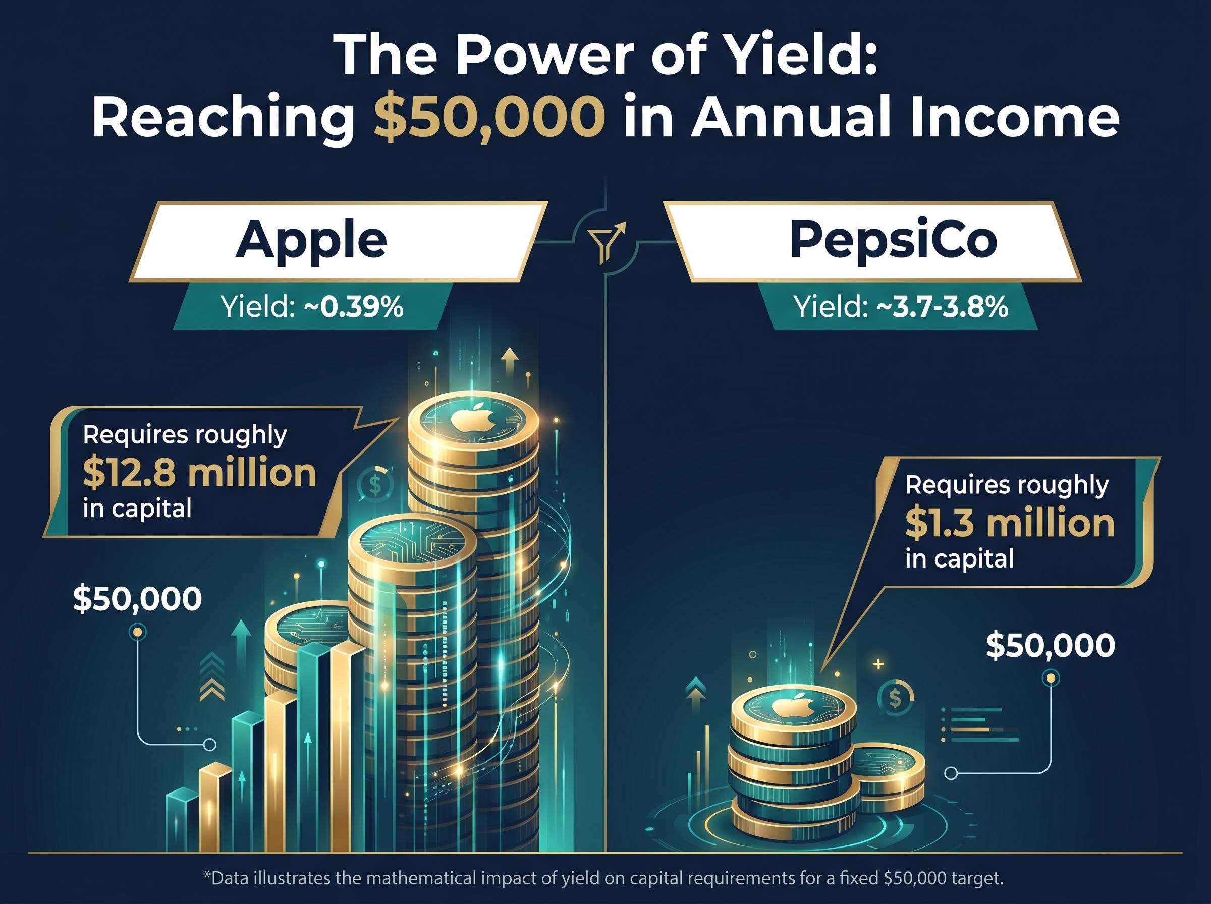 The Impact of Yield: Apple vs. PepsiCo
