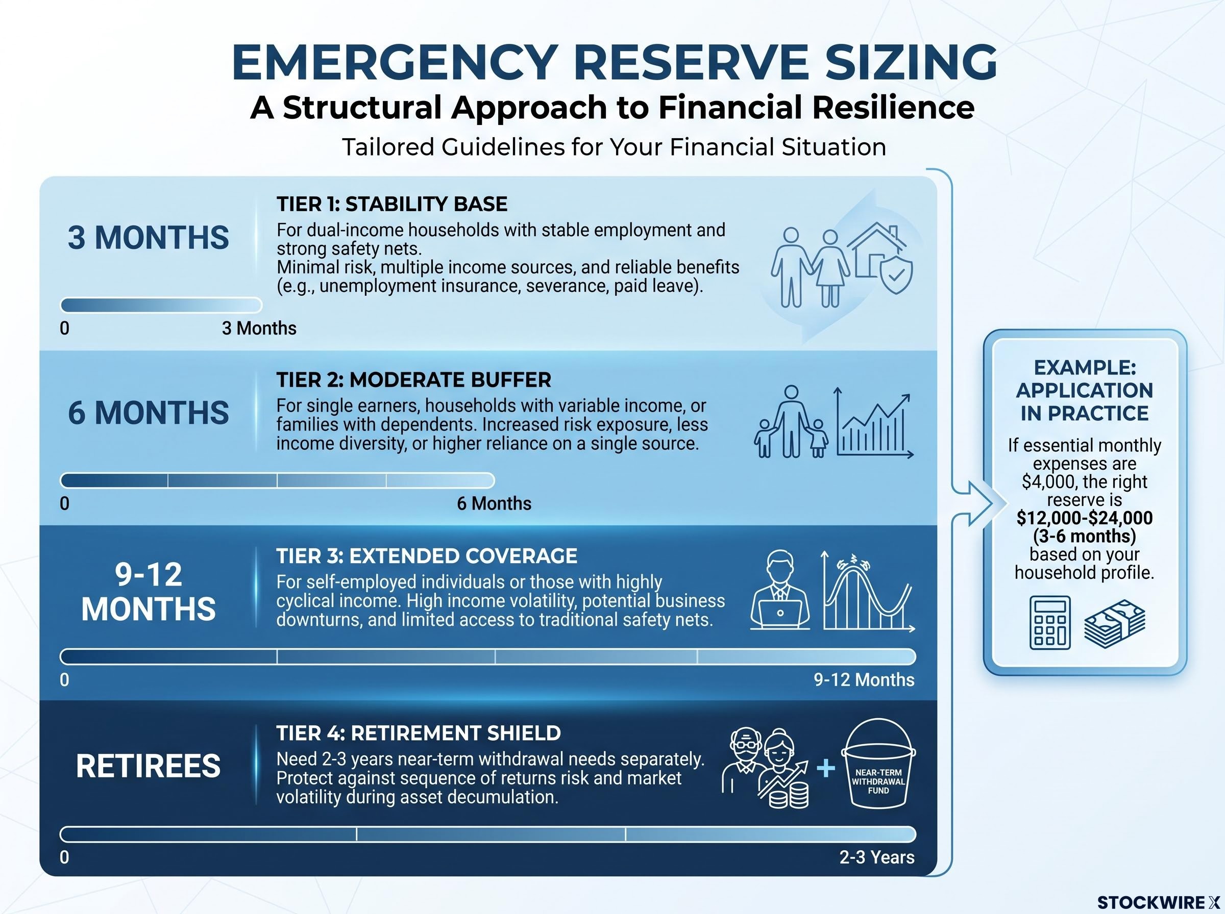 Emergency Reserve Sizing Framework