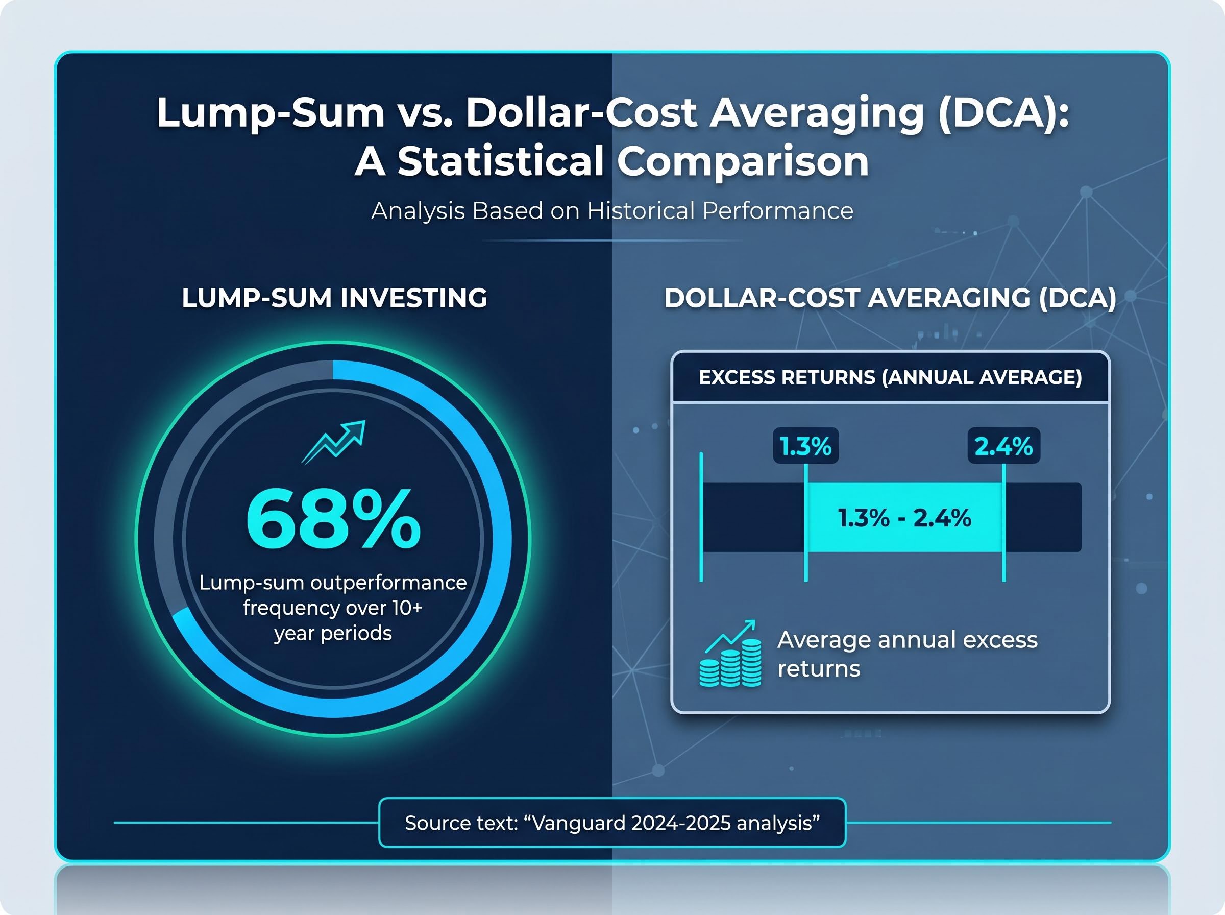 Lump-Sum vs DCA: The Data Verdict