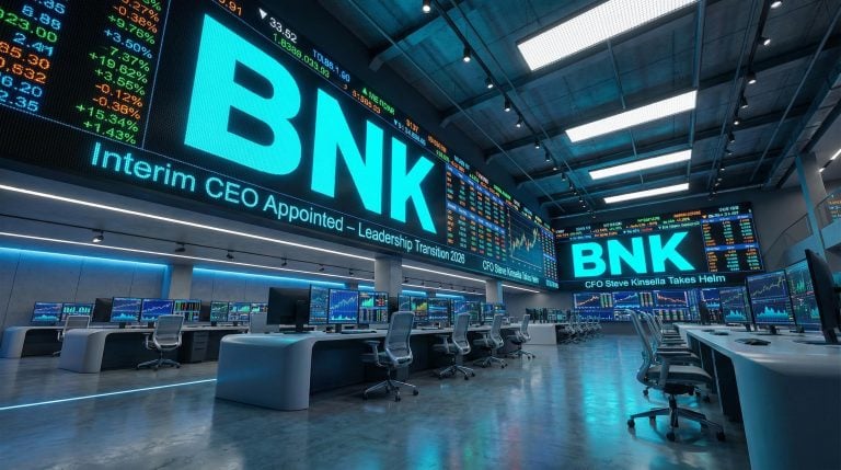 BNK Banking Appoints CFO Steve Kinsella as Interim CEO After Savins Steps Down