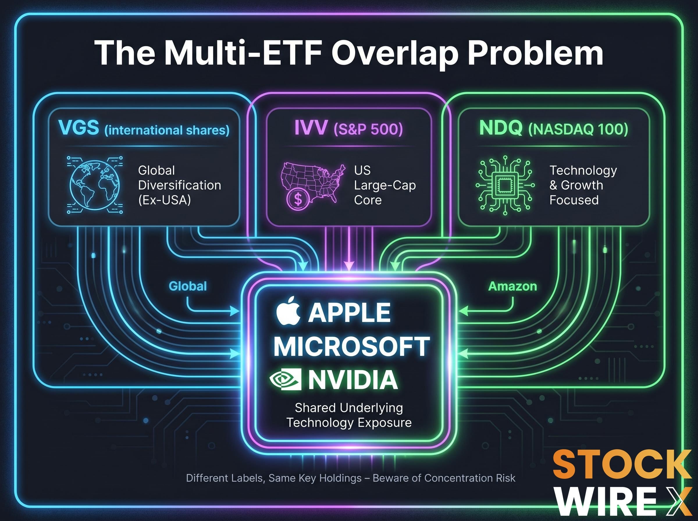 The Mega-Cap Tech Overlap Matrix