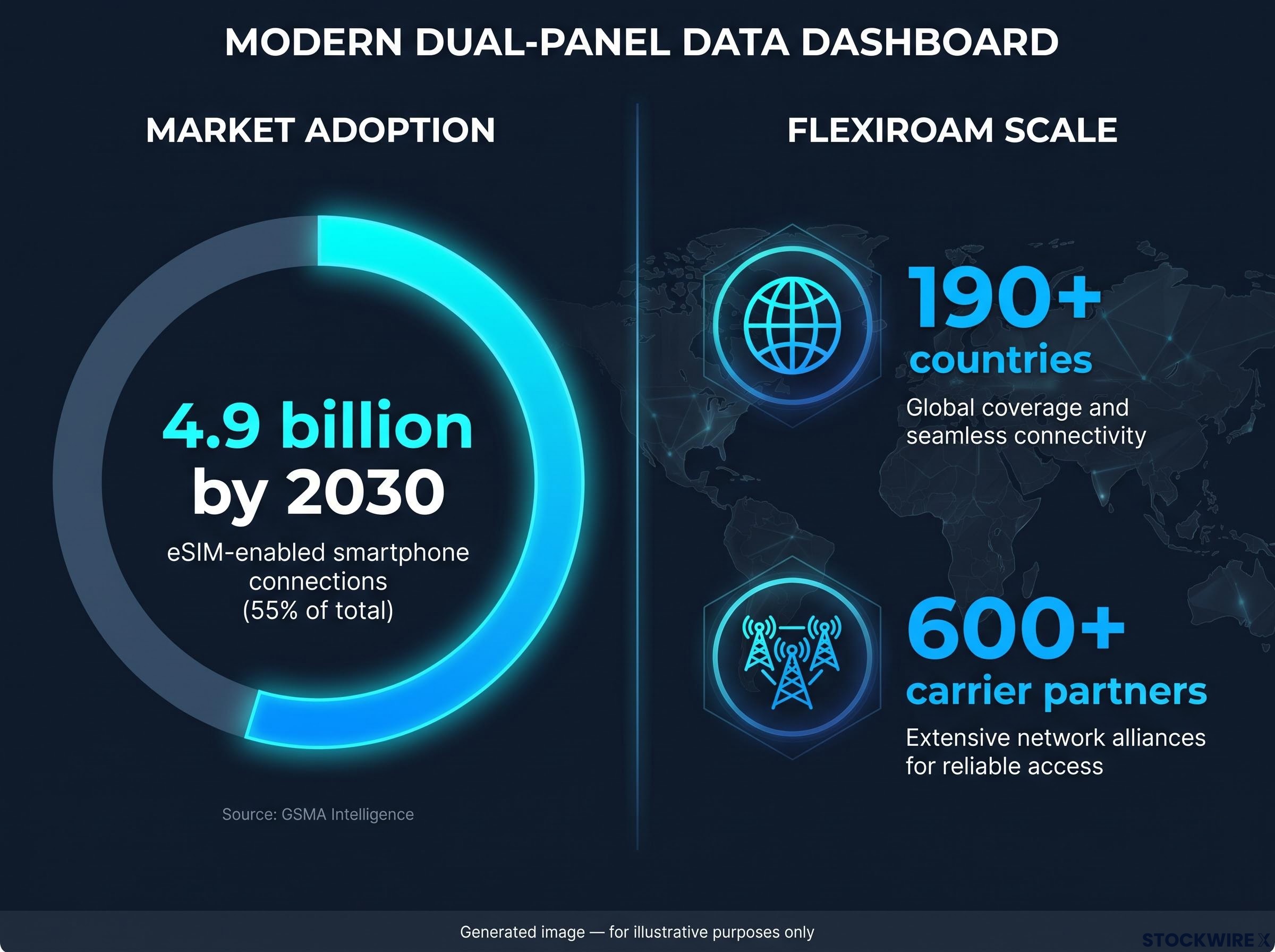 eSIM Market Adoption & FlexiRoam Operational Scale