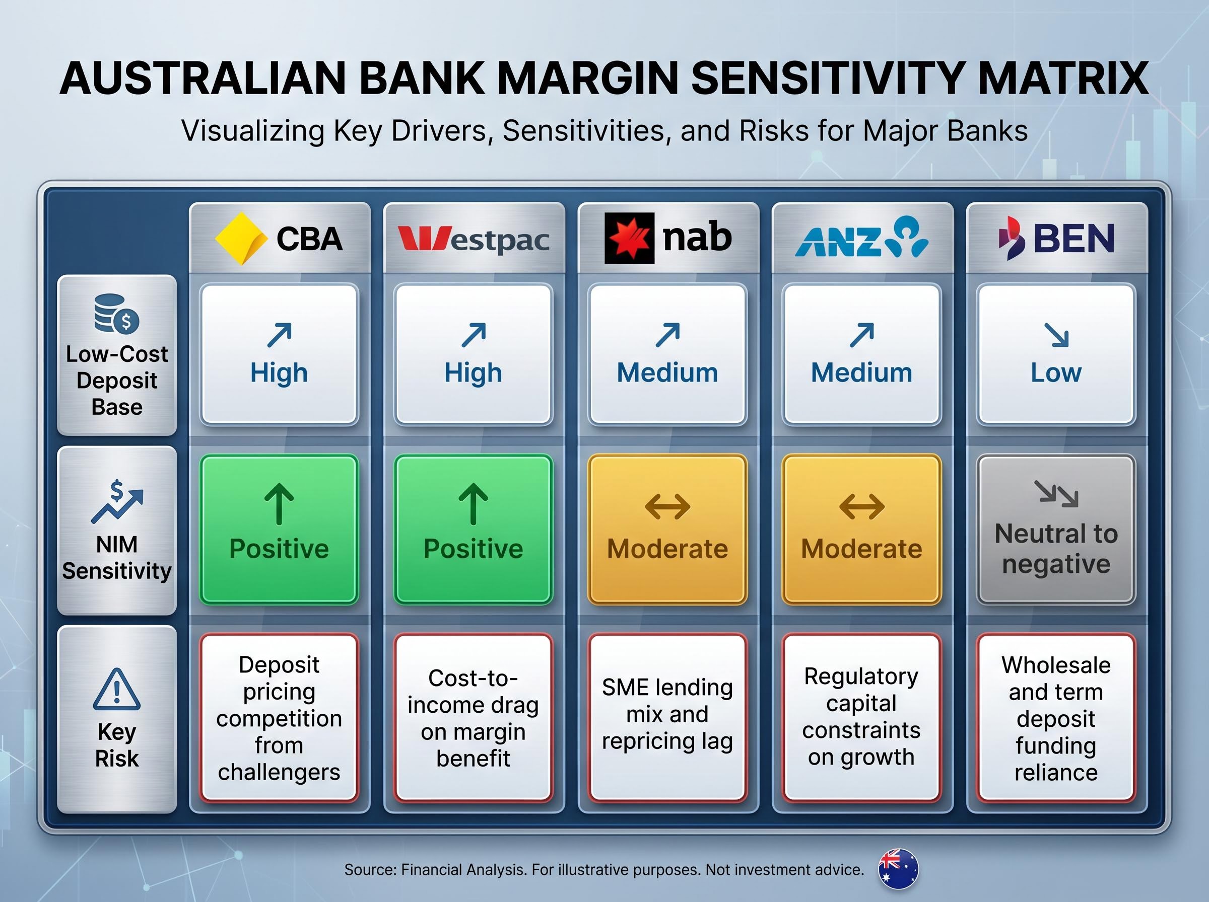Bank Margin Sensitivity to RBA Rate Cycles