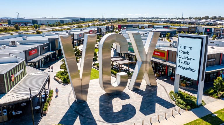 Vicinity Centres Locks in $400M Western Sydney Retail Asset to Grow Outlet Network