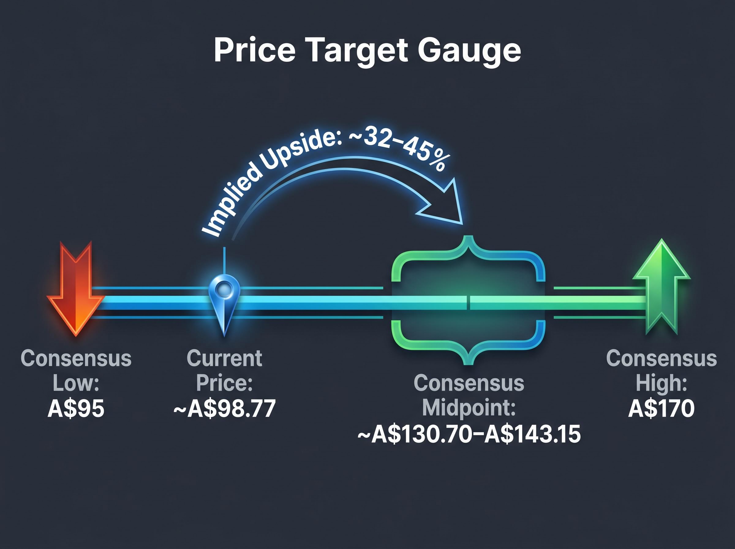 Cochlear Target Price and Analyst Consensus Gauge