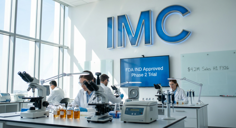 Immuron Grows Sales 5% to $4.2M and Wins FDA Approval for C. Diff Trial