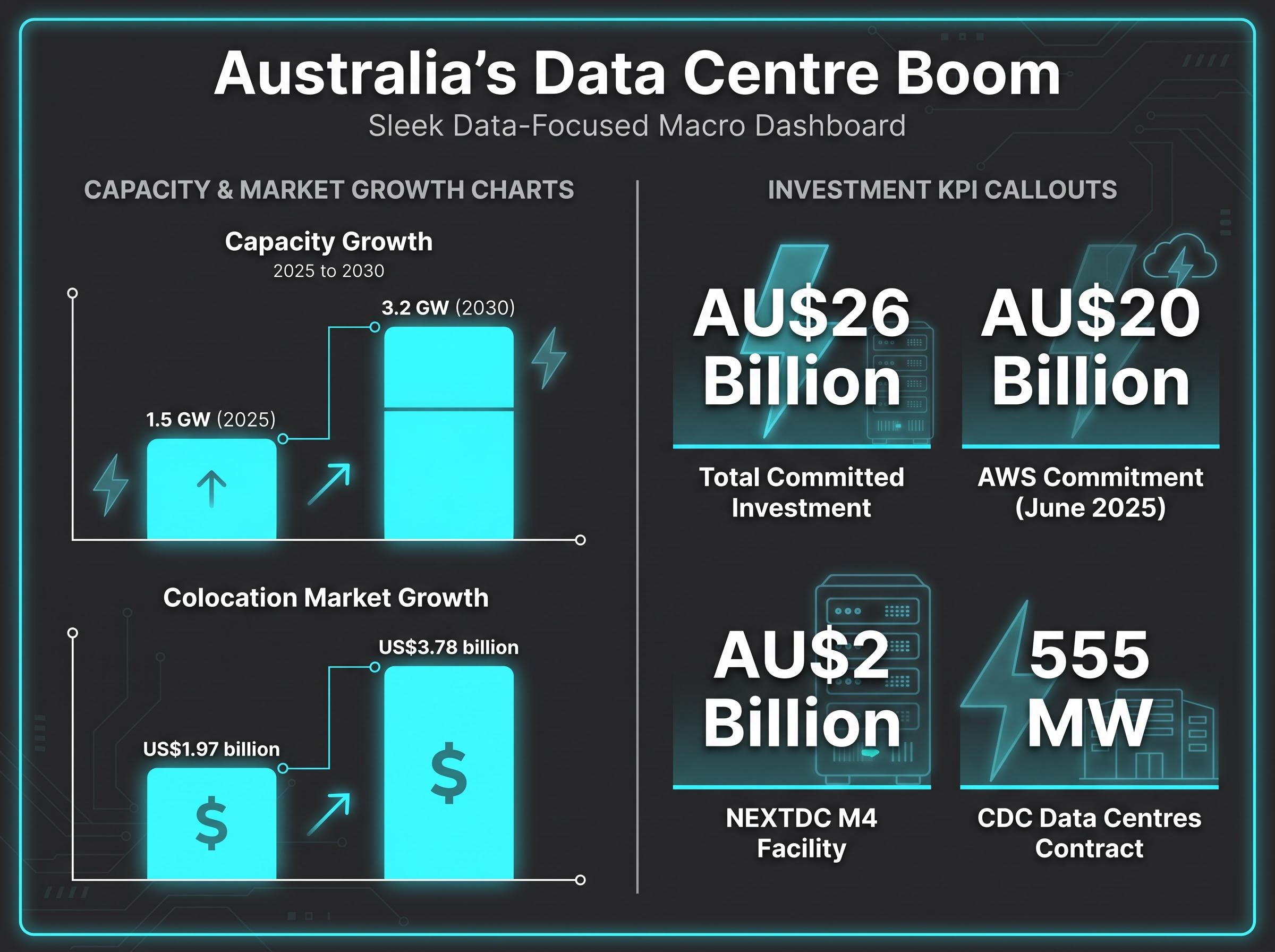 Macro Drivers: Australia's Data Centre Capacity & Investment Trajectory