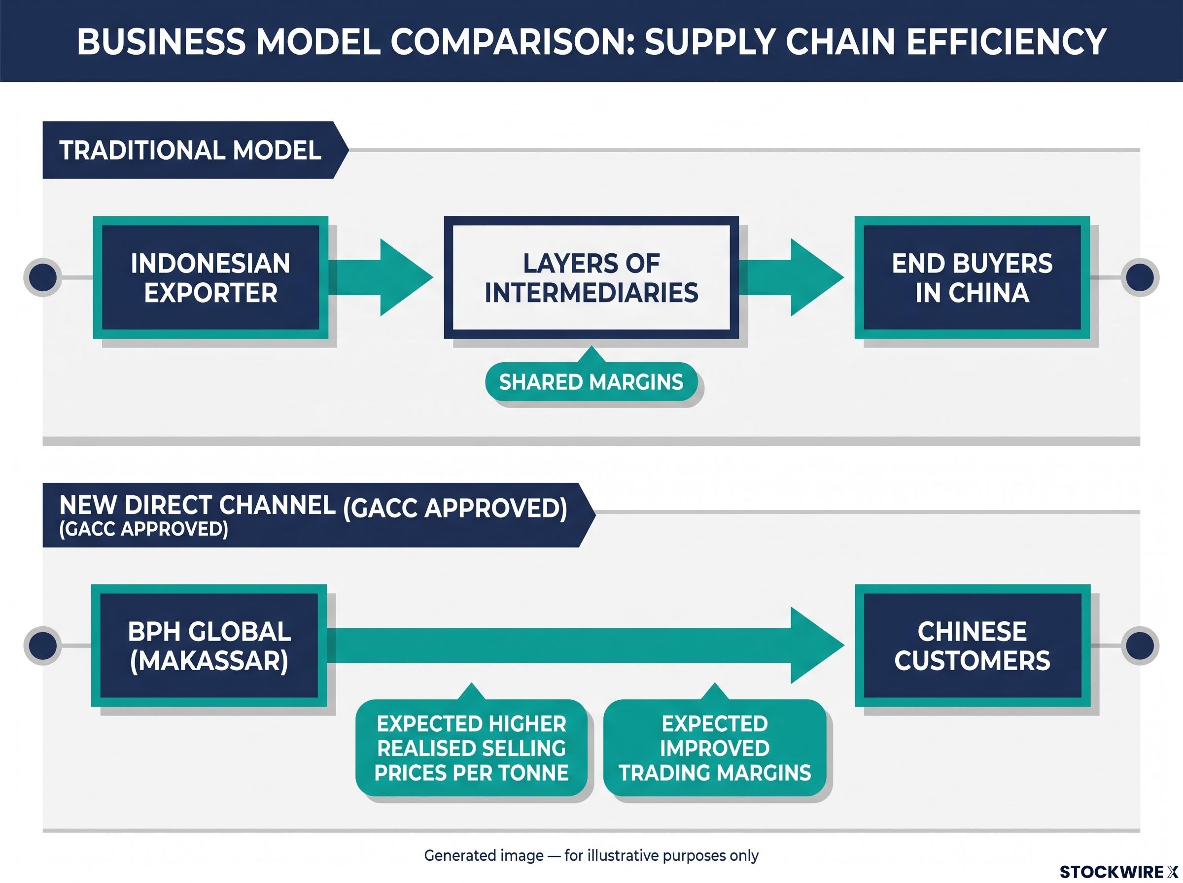 BPH Global's Direct Export Value Proposition