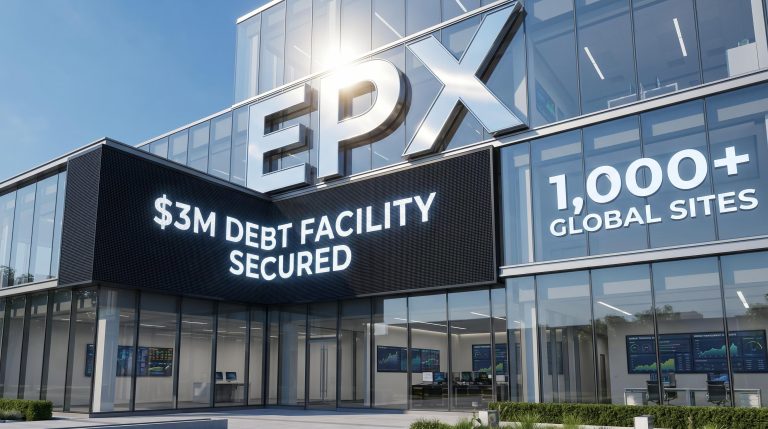 EPX building announcement display