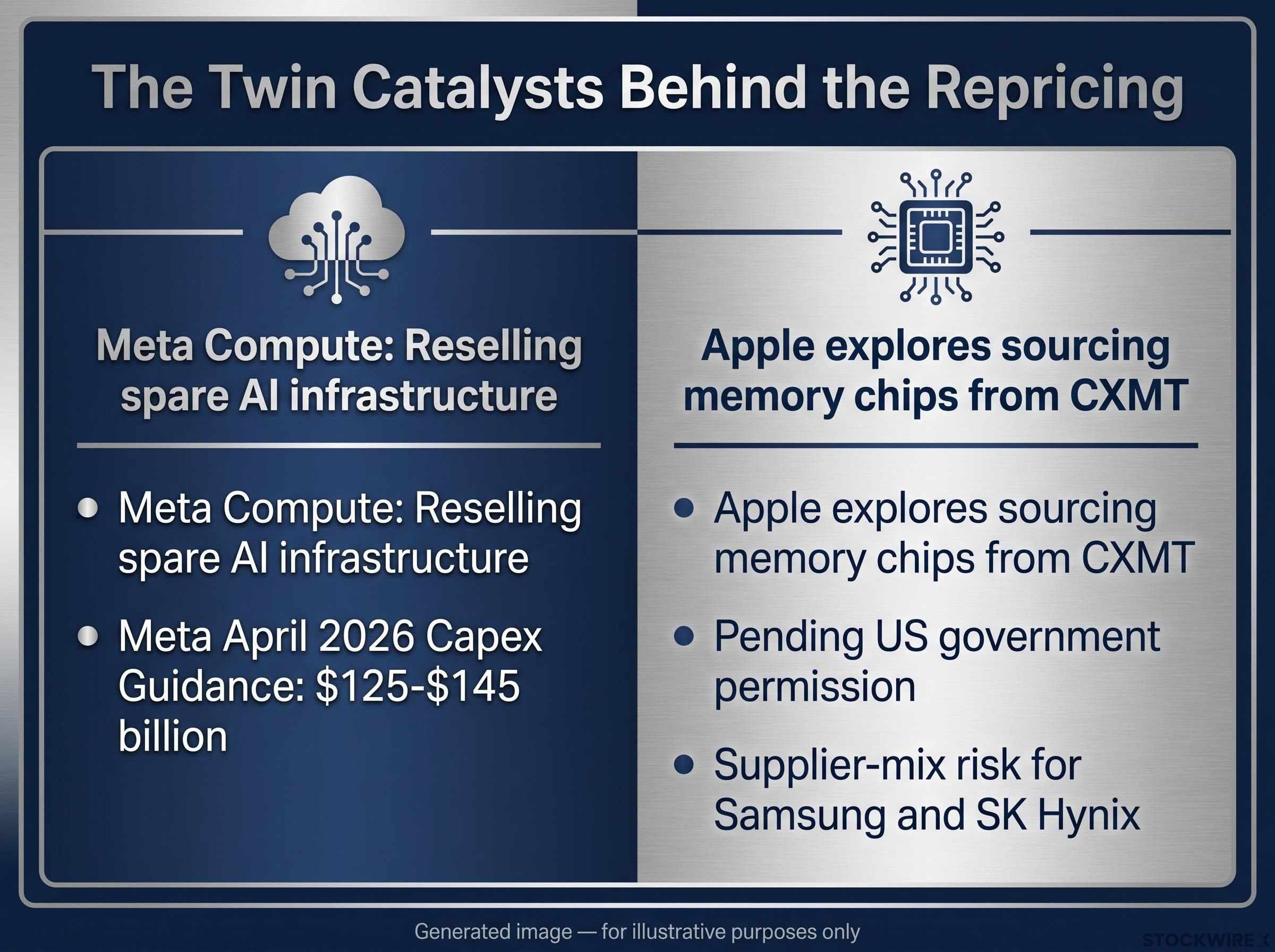 The Twin Catalysts: Meta Compute & Apple Sourcing