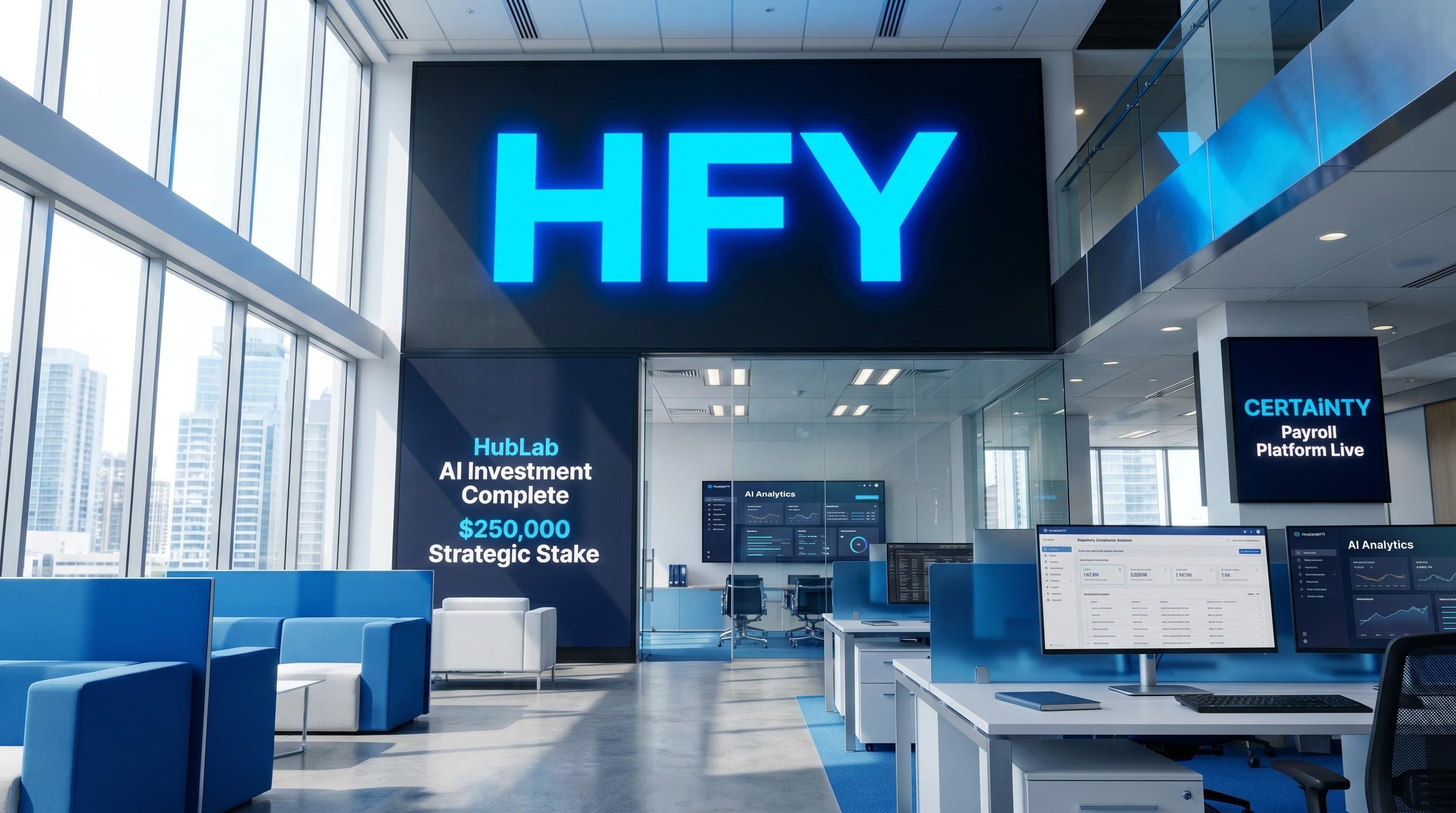 Hubify Completes $250K HubLab Investment and Eyes AI Deployment Revenue