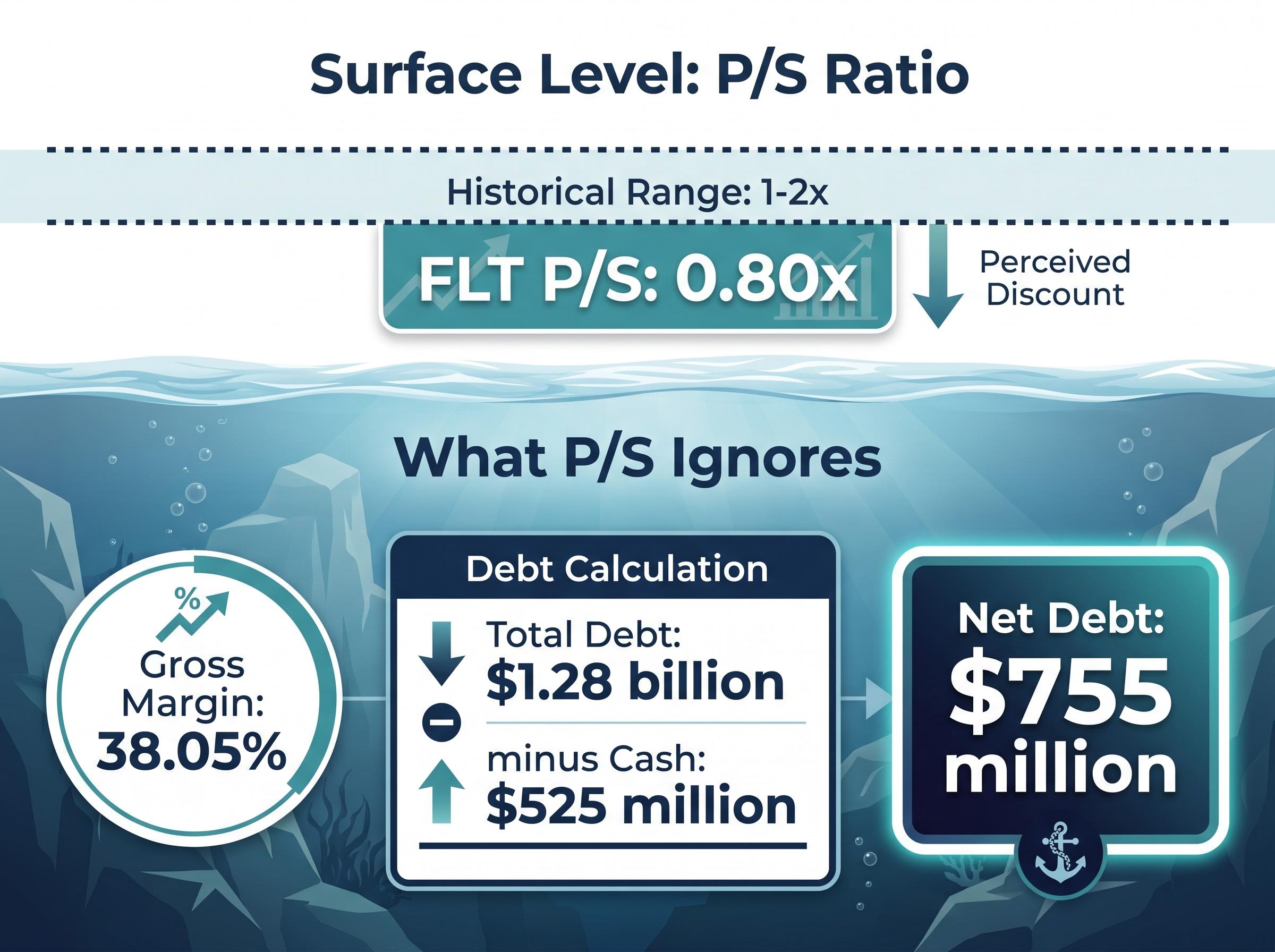 The P/S Valuation Illusion: FLT Case Study