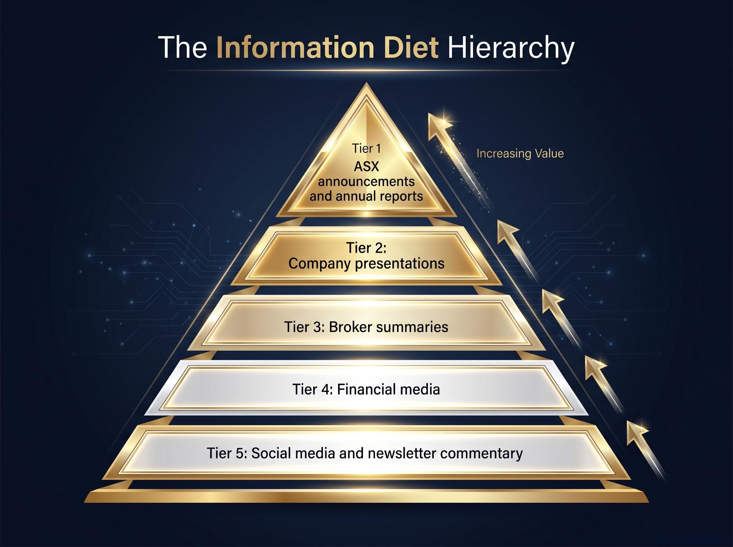 The Information Diet Hierarchy
