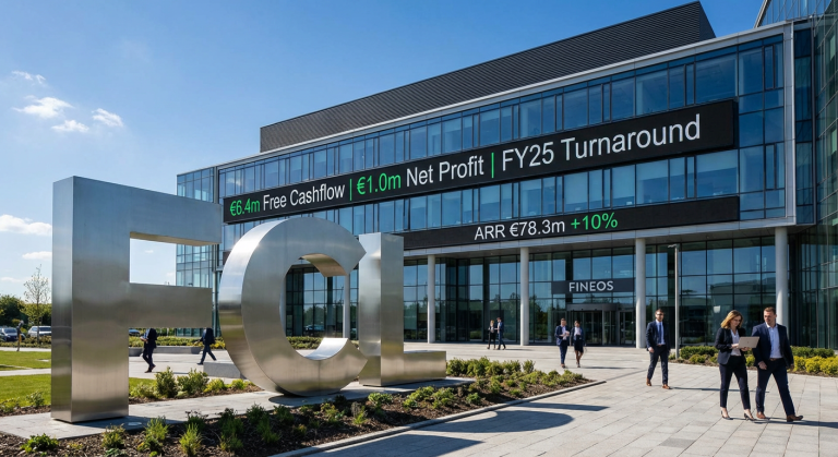 FINEOS Returns to Profit With €6.4M Free Cashflow in FY25 Turnaround