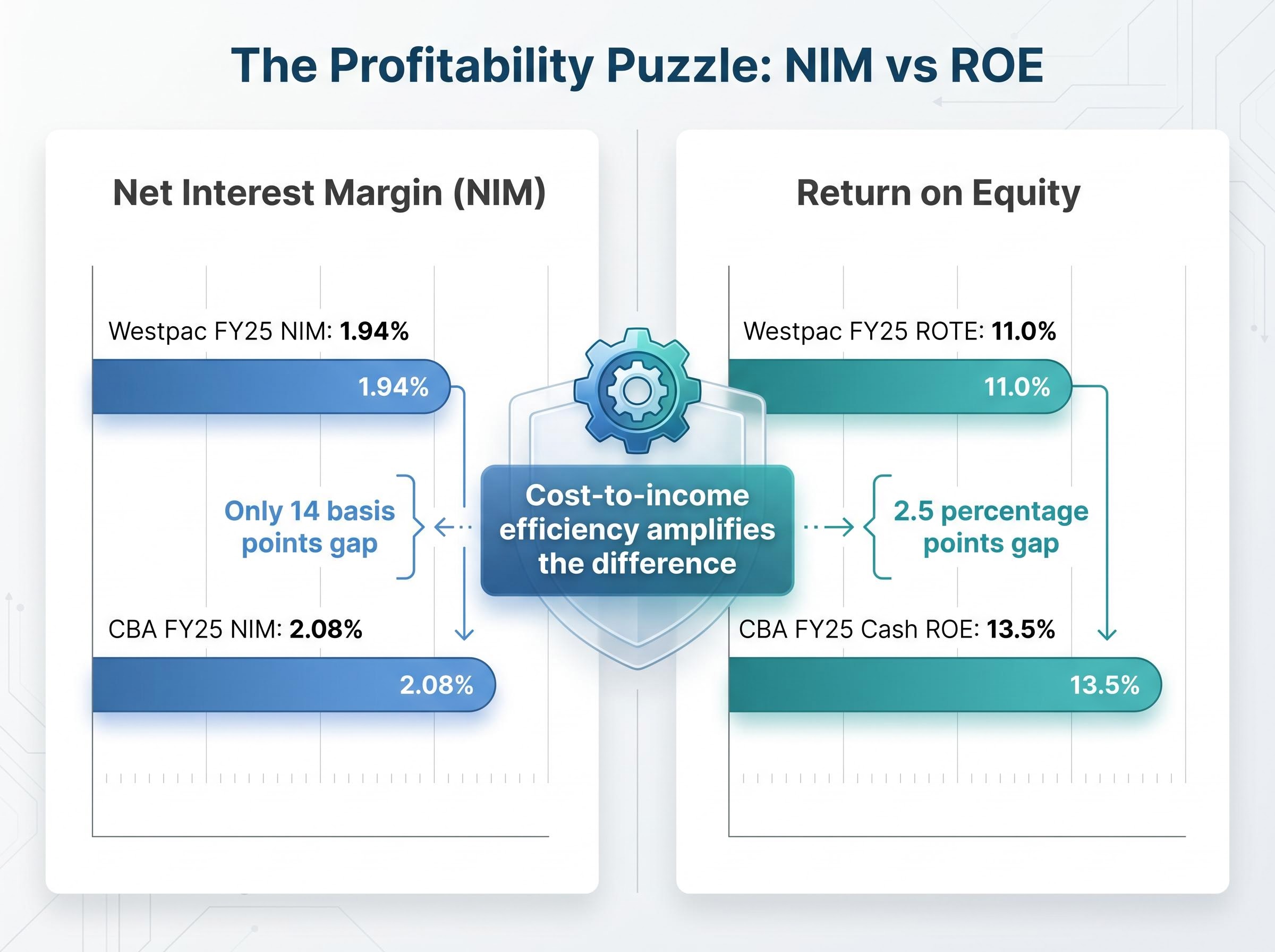 The Bank Profitability Puzzle: NIM vs ROE