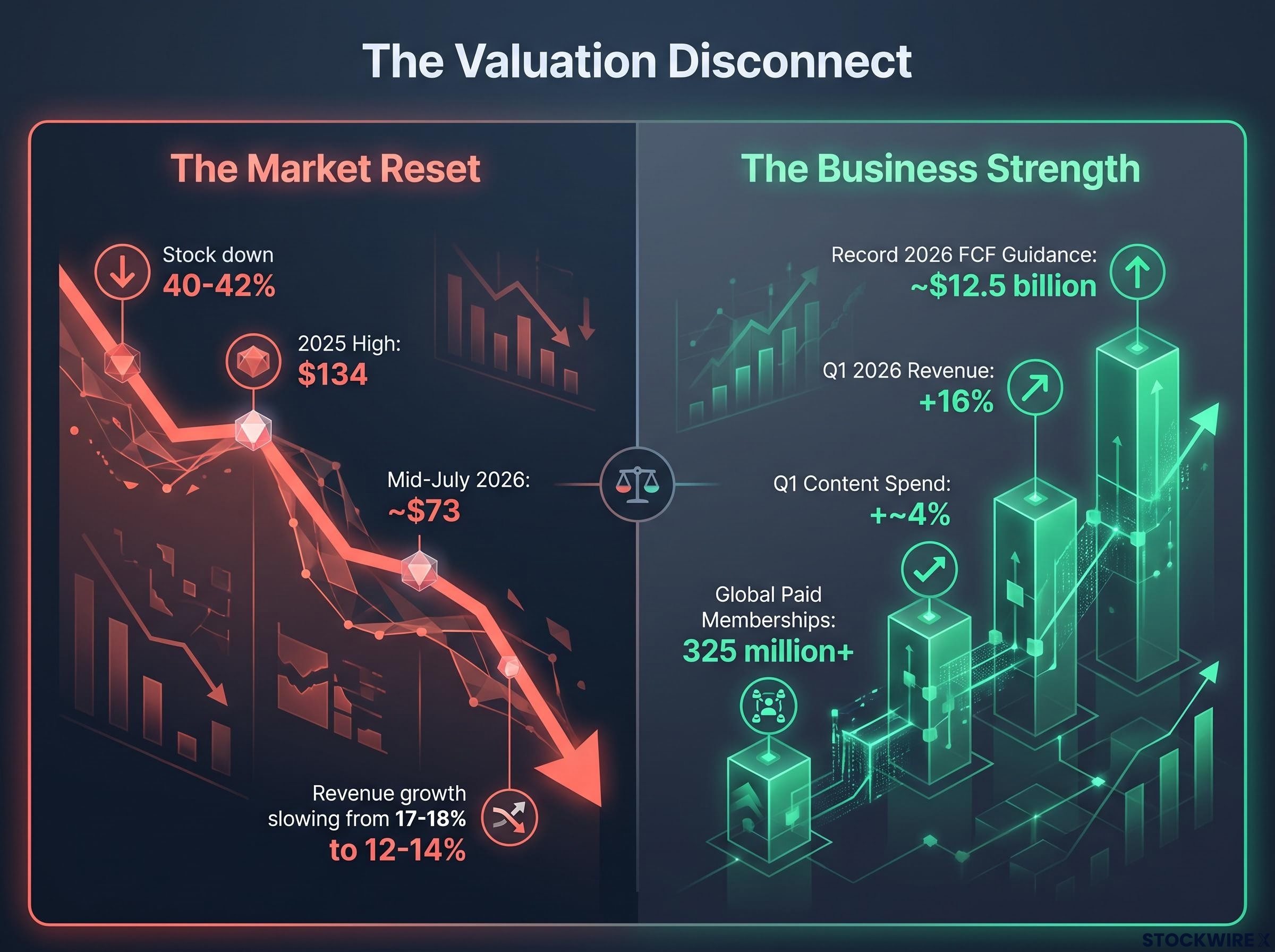 The Valuation Disconnect: Market Price vs. Business Strength
