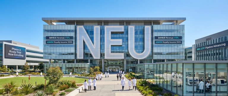Neuren Pharmaceuticals Reports A$65M Royalty Income With 15% Revenue Growth