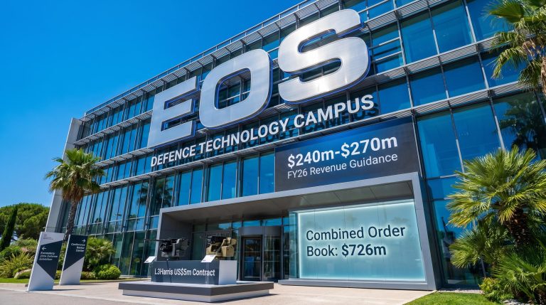 EOS Eyes $240M-$270M Revenue This Year as Defence Order Book Hits $726M