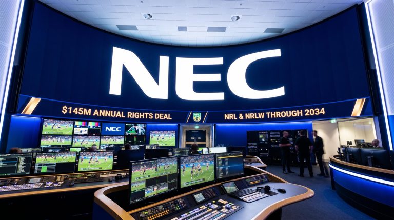 NEC broadcast control center