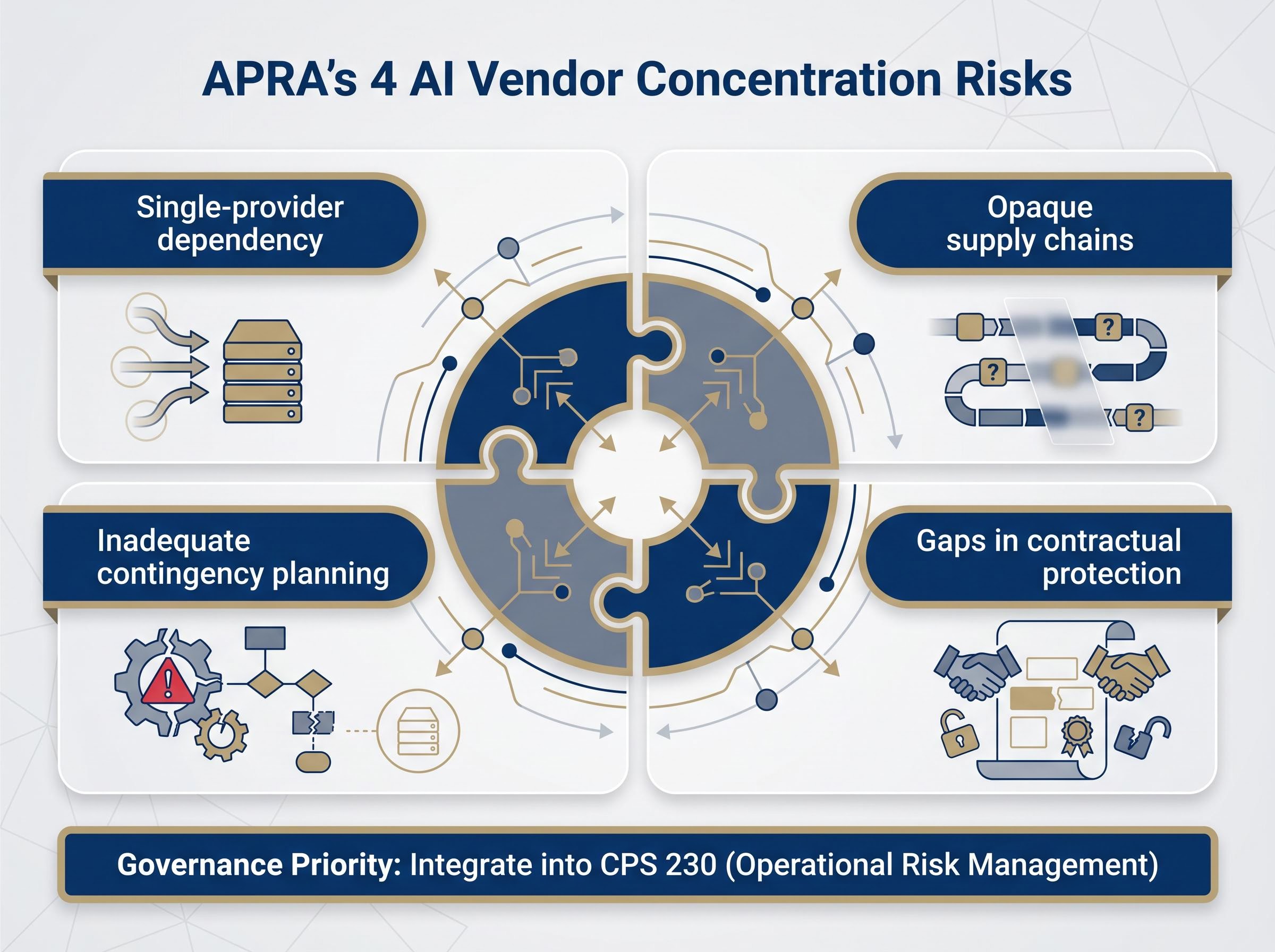 The 4 Pillars of AI Vendor Concentration Risk