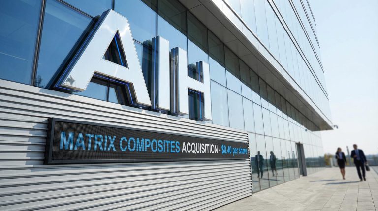 Advanced Innergy Proposes $0.40 Cash Offer for Matrix Composites Takeover