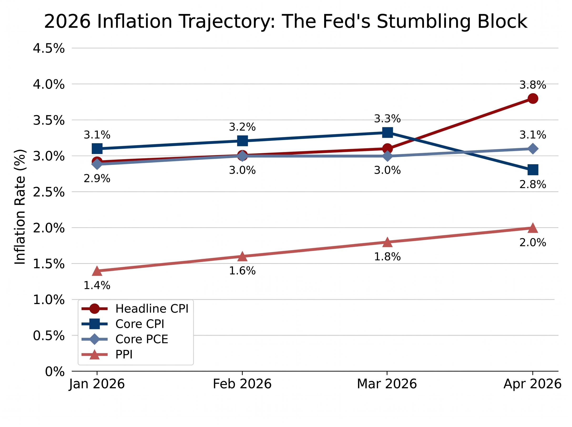 U.S. Inflation Data Trajectory: Q1 - April 2026