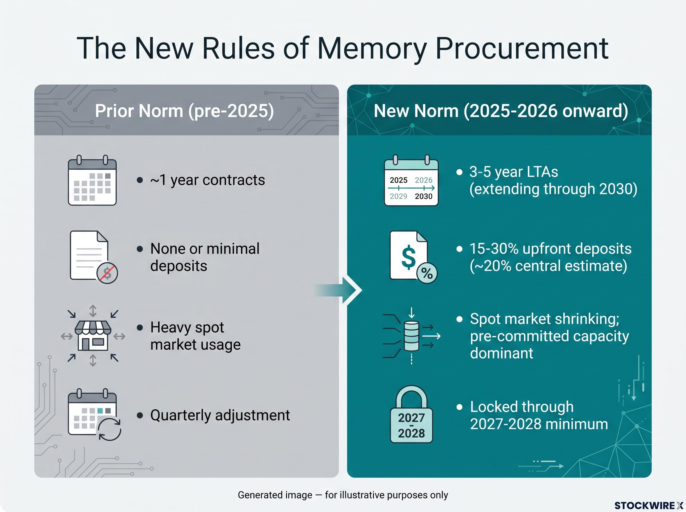 The Shift in Memory Procurement Norms