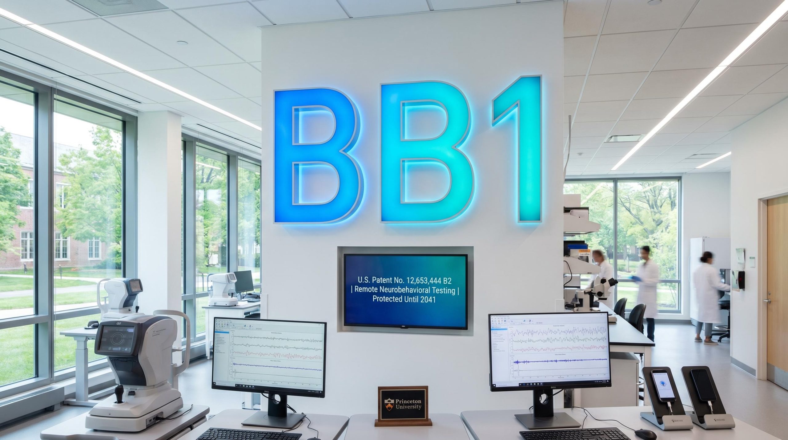 BB1 lab with equipment