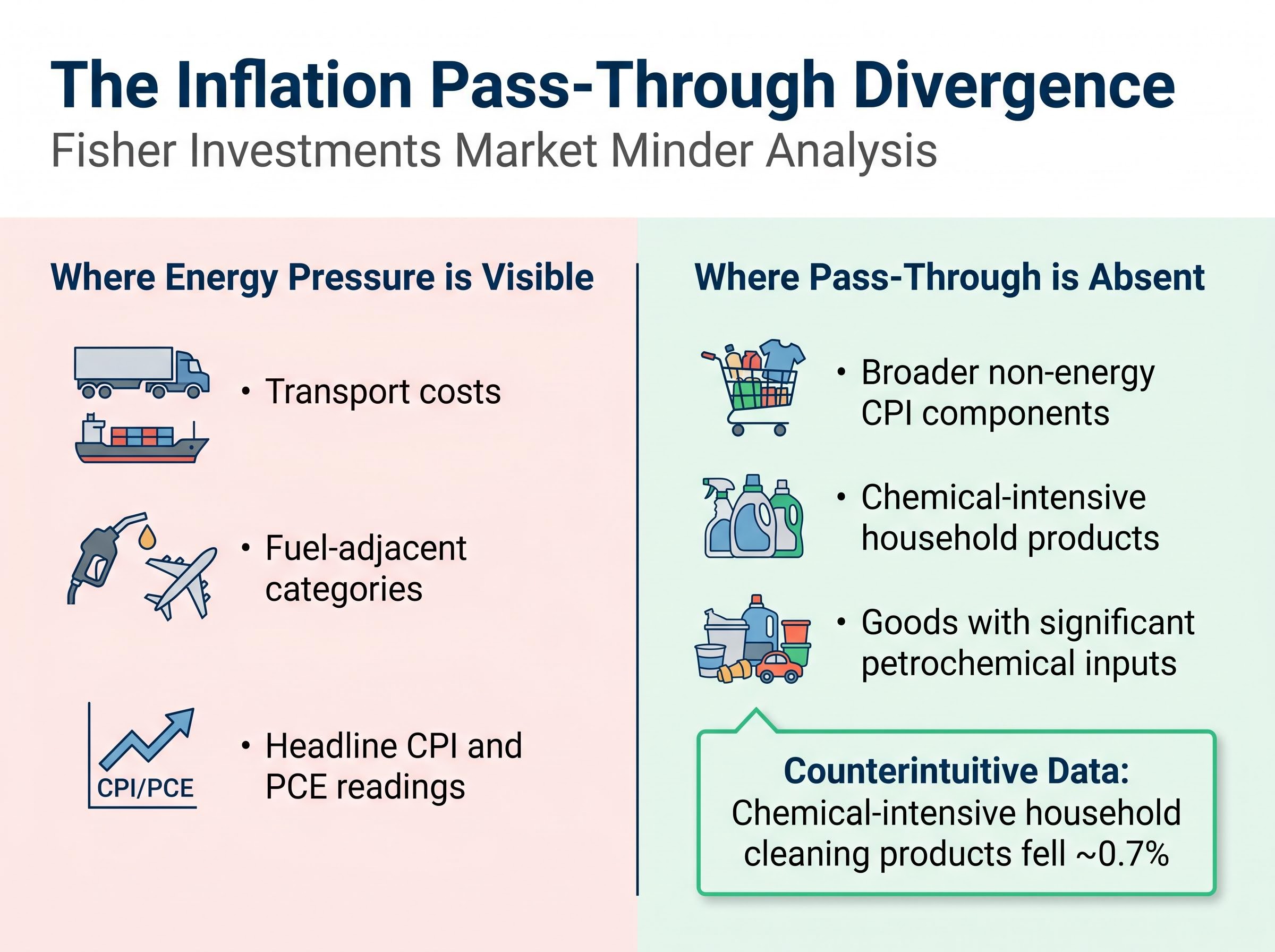 The Inflation Pass-Through Divergence