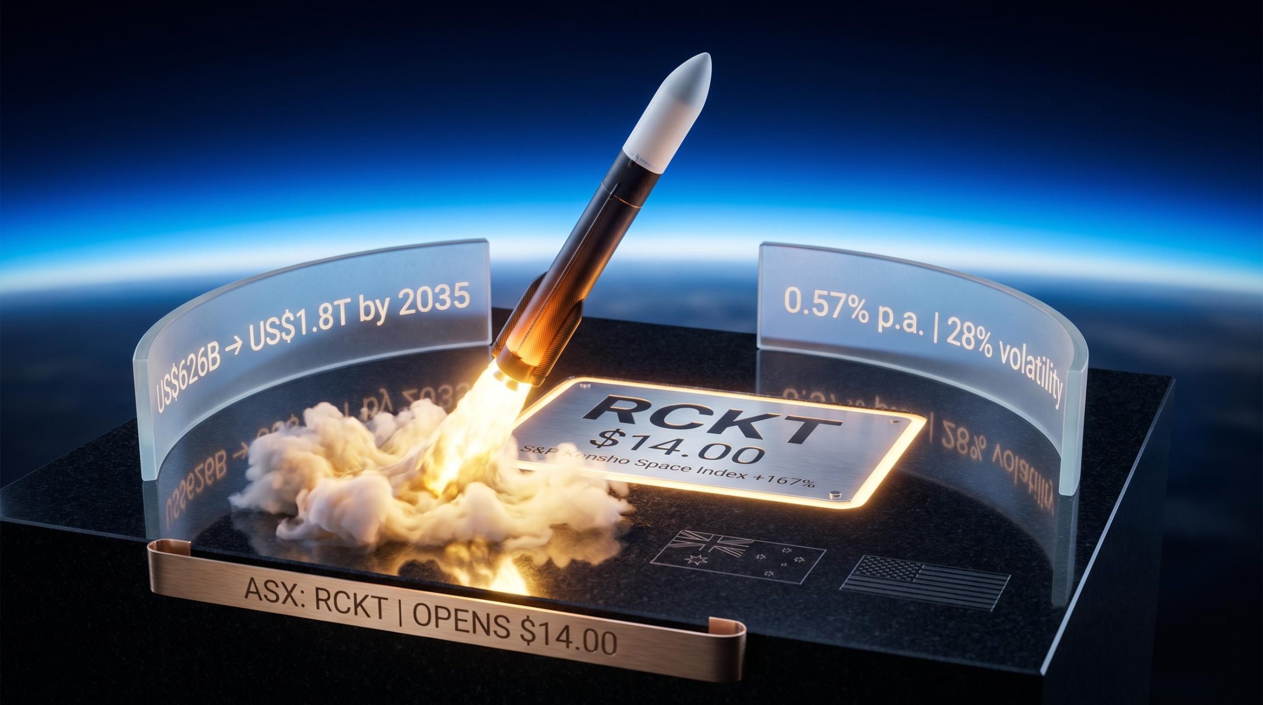 BetaShares RCKT space ETF launches on ASX at $14.00 tracking S