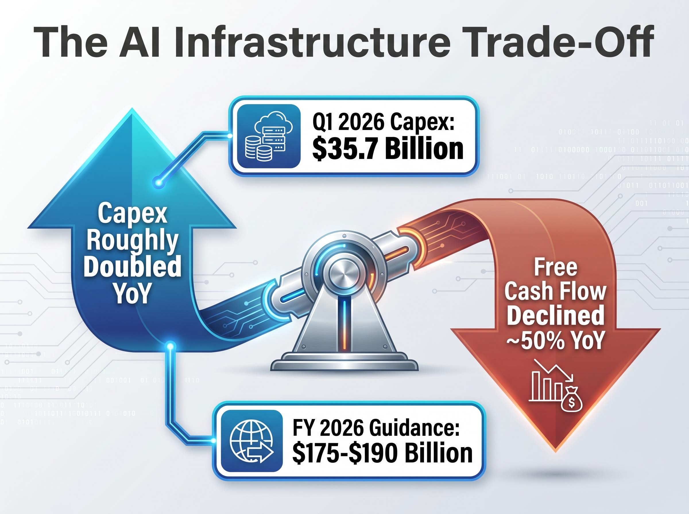 The AI Infrastructure Trade-Off: Capex vs. Free Cash Flow