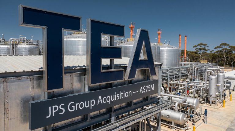 Tasmea Ltd Seals A$75M JPS Group Deal With 5% EPS Lift Forecast