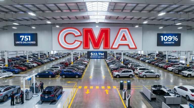Carma Doubles Retail Units in Year With 751 Vehicles Sold in Three Months