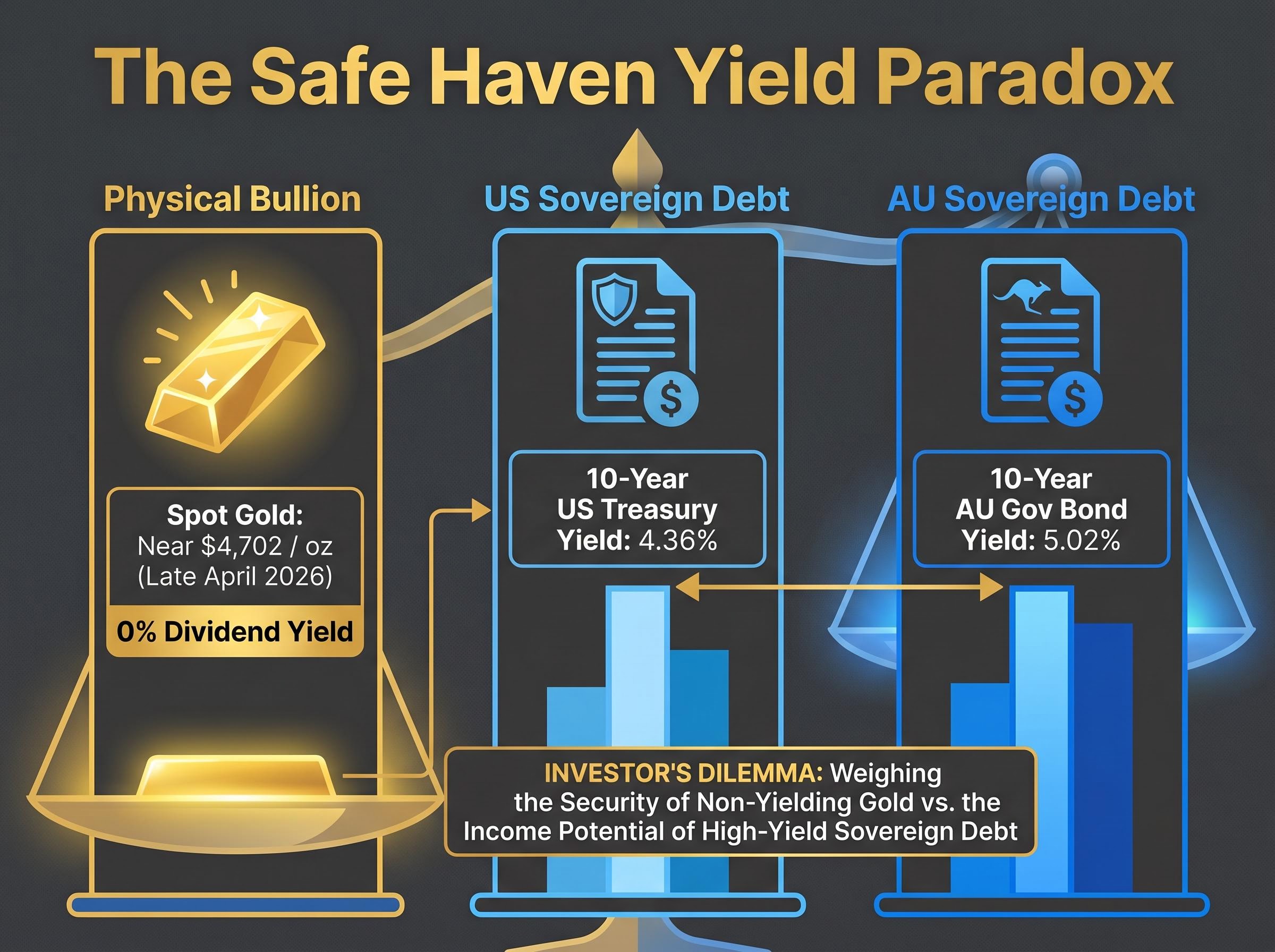 The Yield Paradox: Gold vs. Sovereign Debt