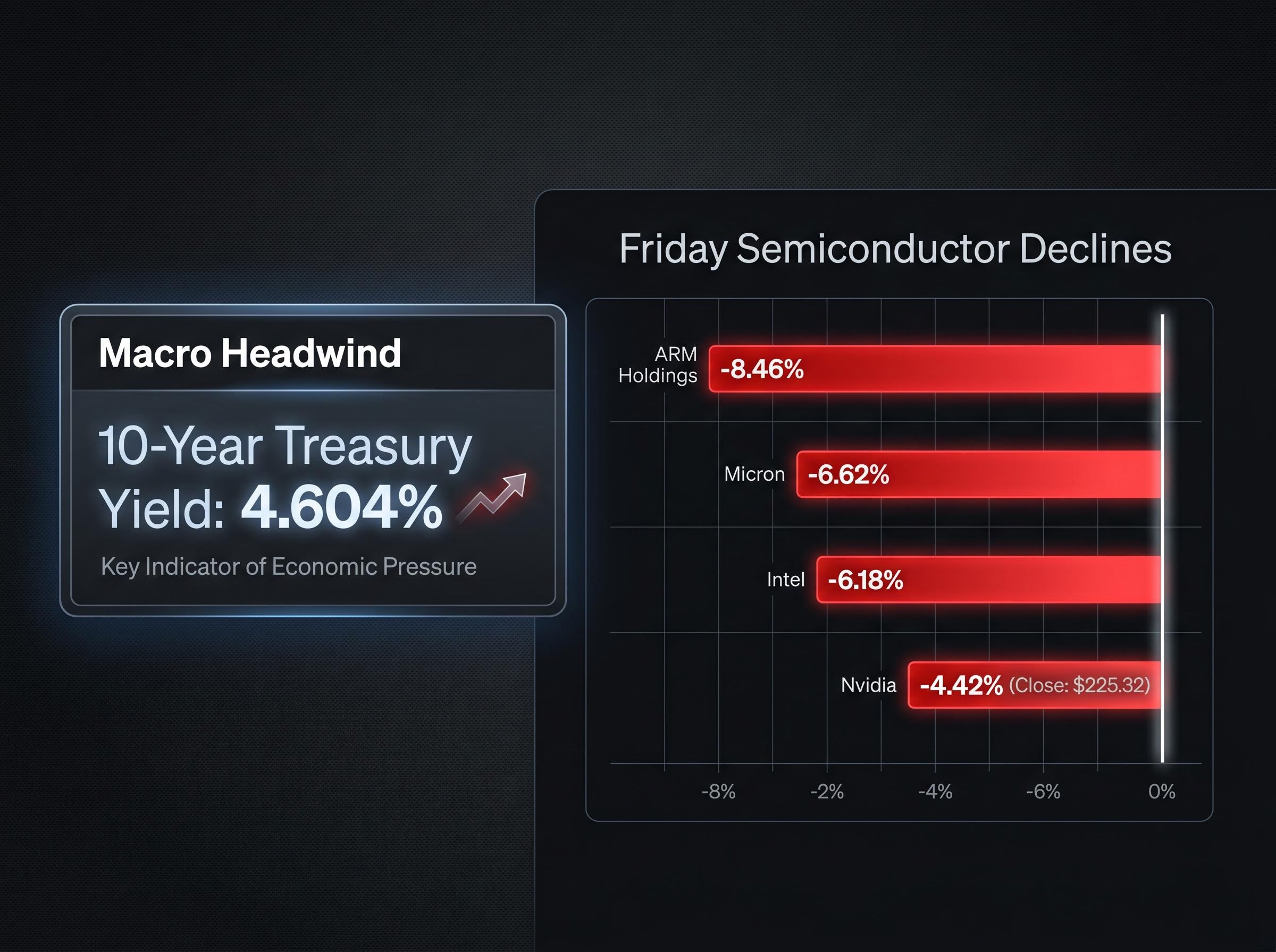 Tech Sector Repricing Under Yield Pressure