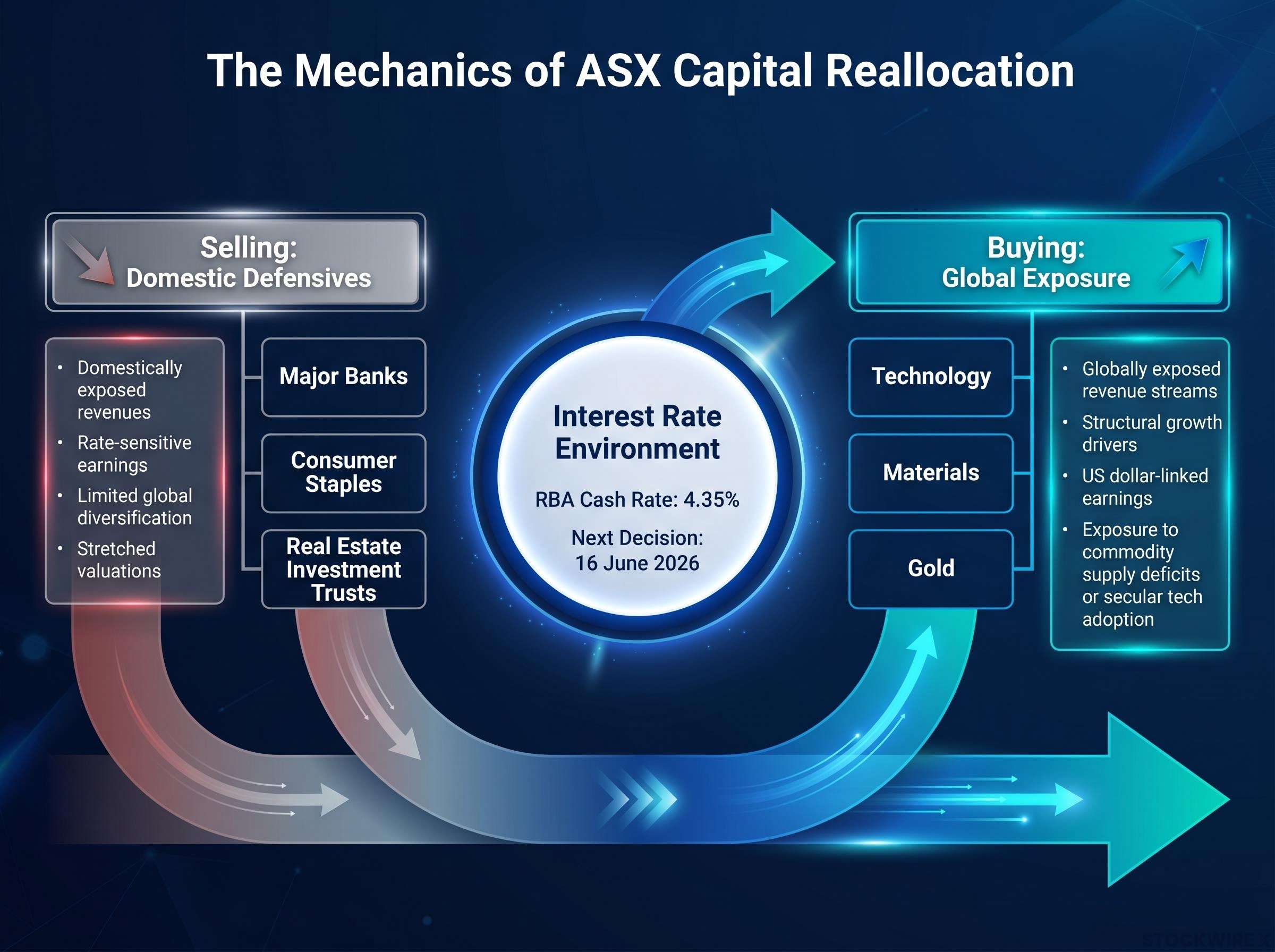 Capital Reallocation: The Domestic to Global Shift