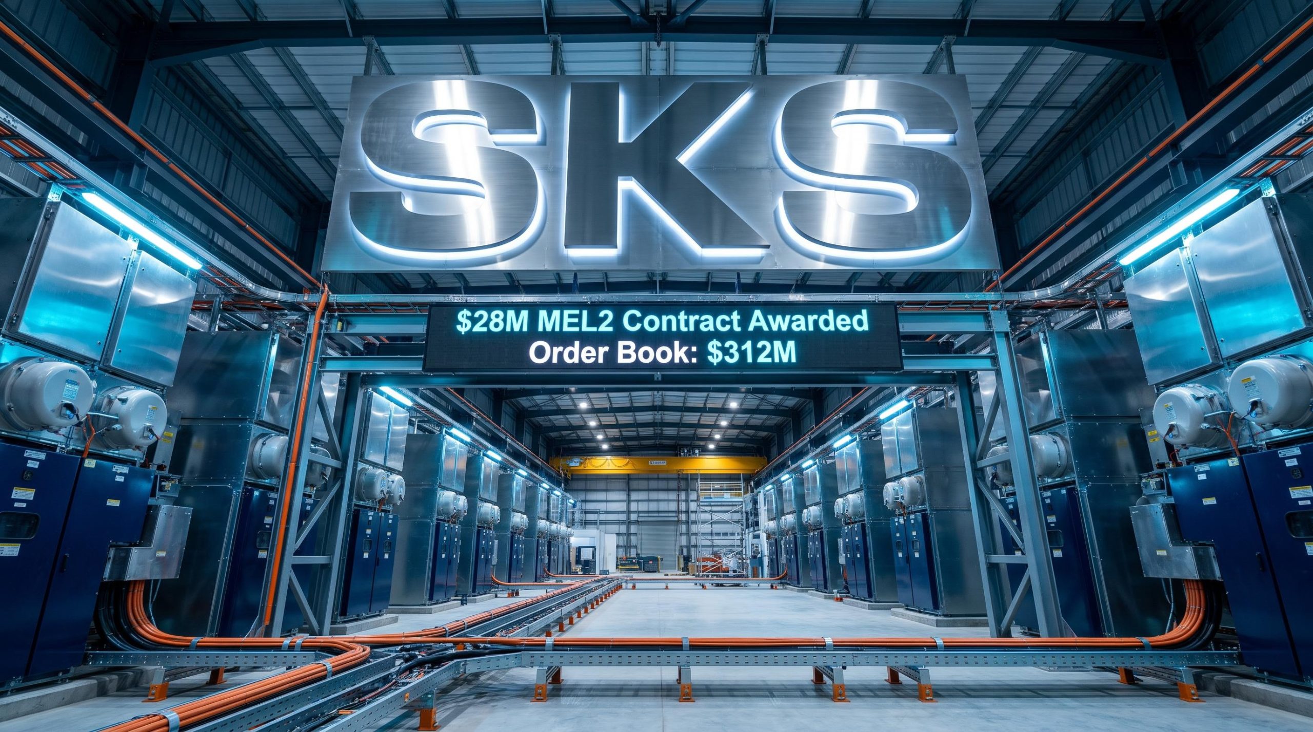 Factory with contract announcement