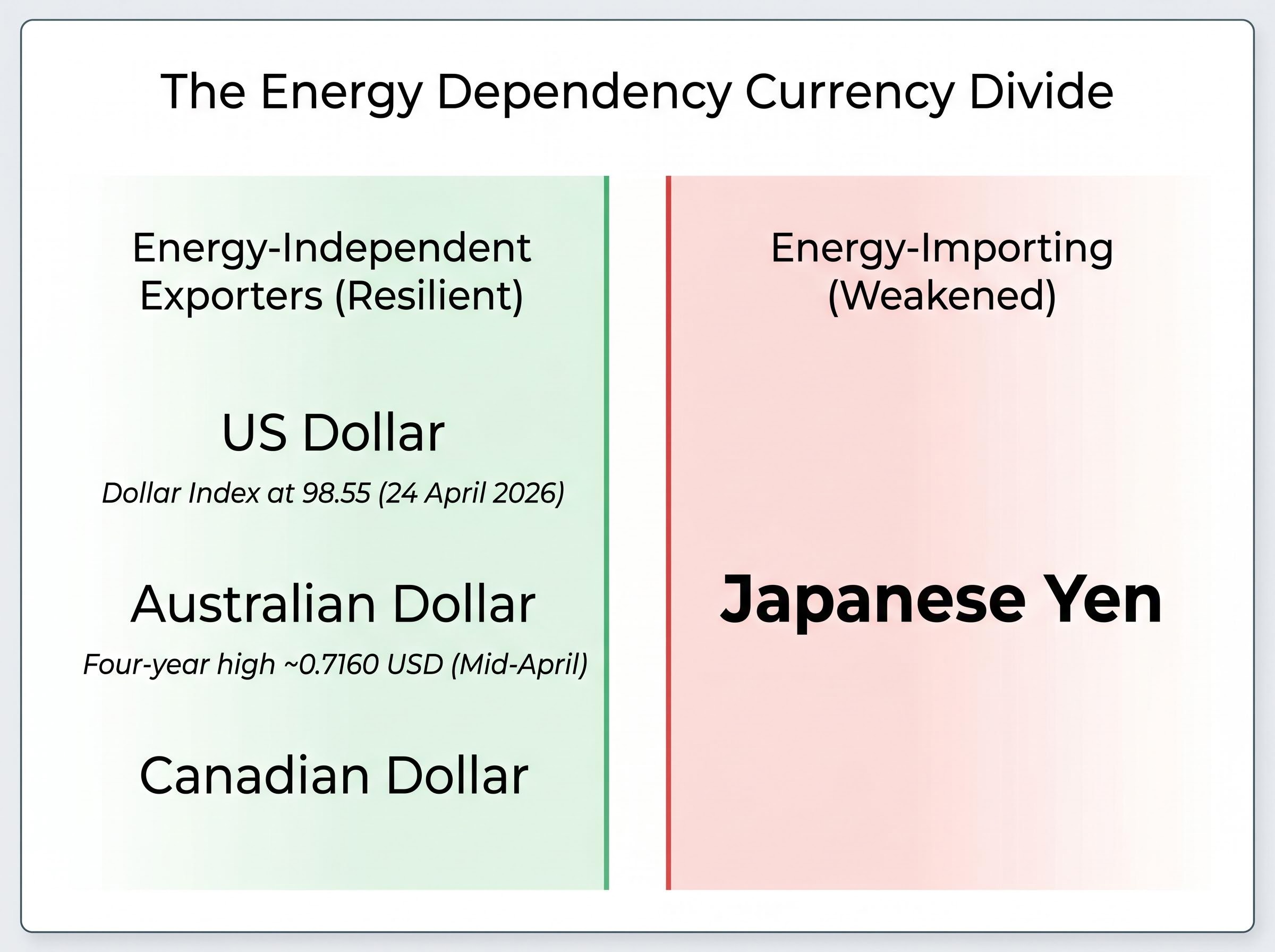 The Energy Dependency Currency Divide
