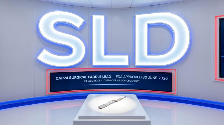 CAP24 surgical paddle lead