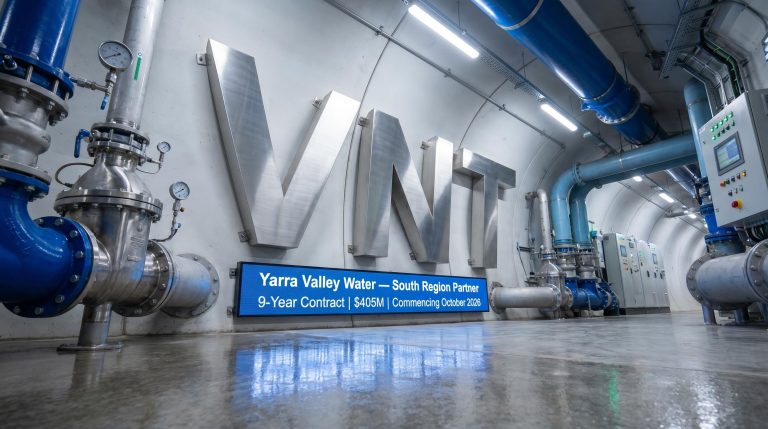 Ventia Locks in $405M Nine-Year Water Contract to Anchor Future Revenue