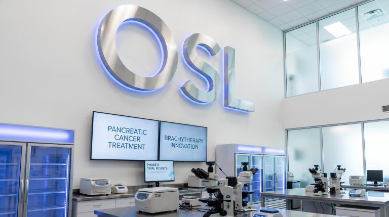 Modern lab with equipment