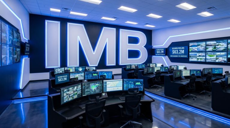 High-tech monitoring room