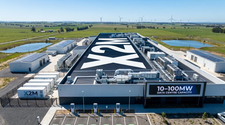 Data center exterior view