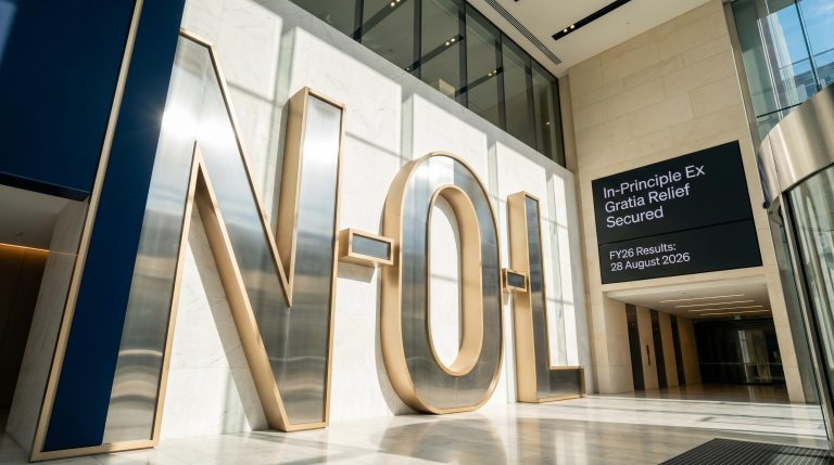 Large N-OL letters display