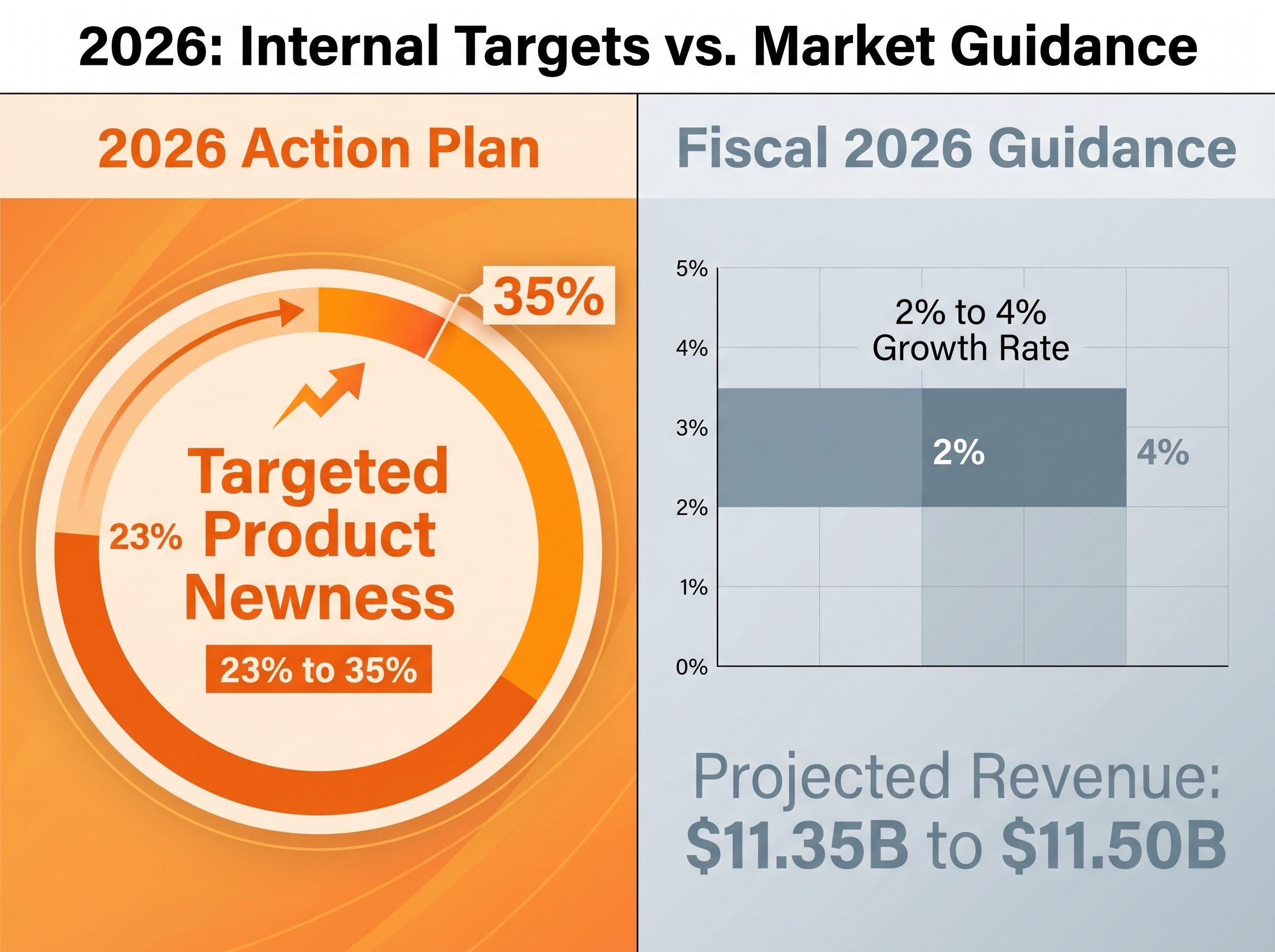 2026 Action Plan vs. Fiscal Guidance Comparison